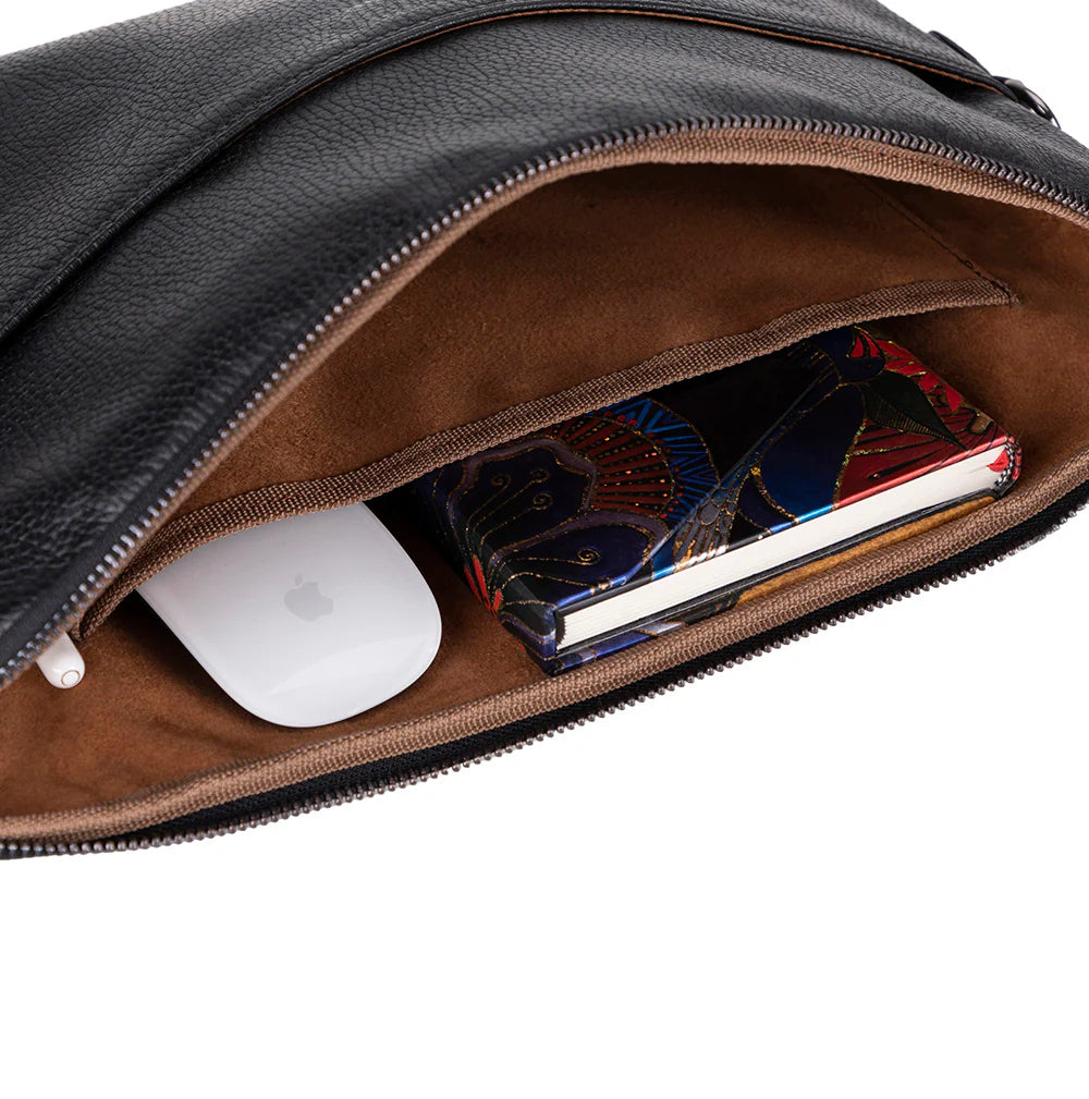 Leeds Slanke Leren Laptoptas / Tablethoes