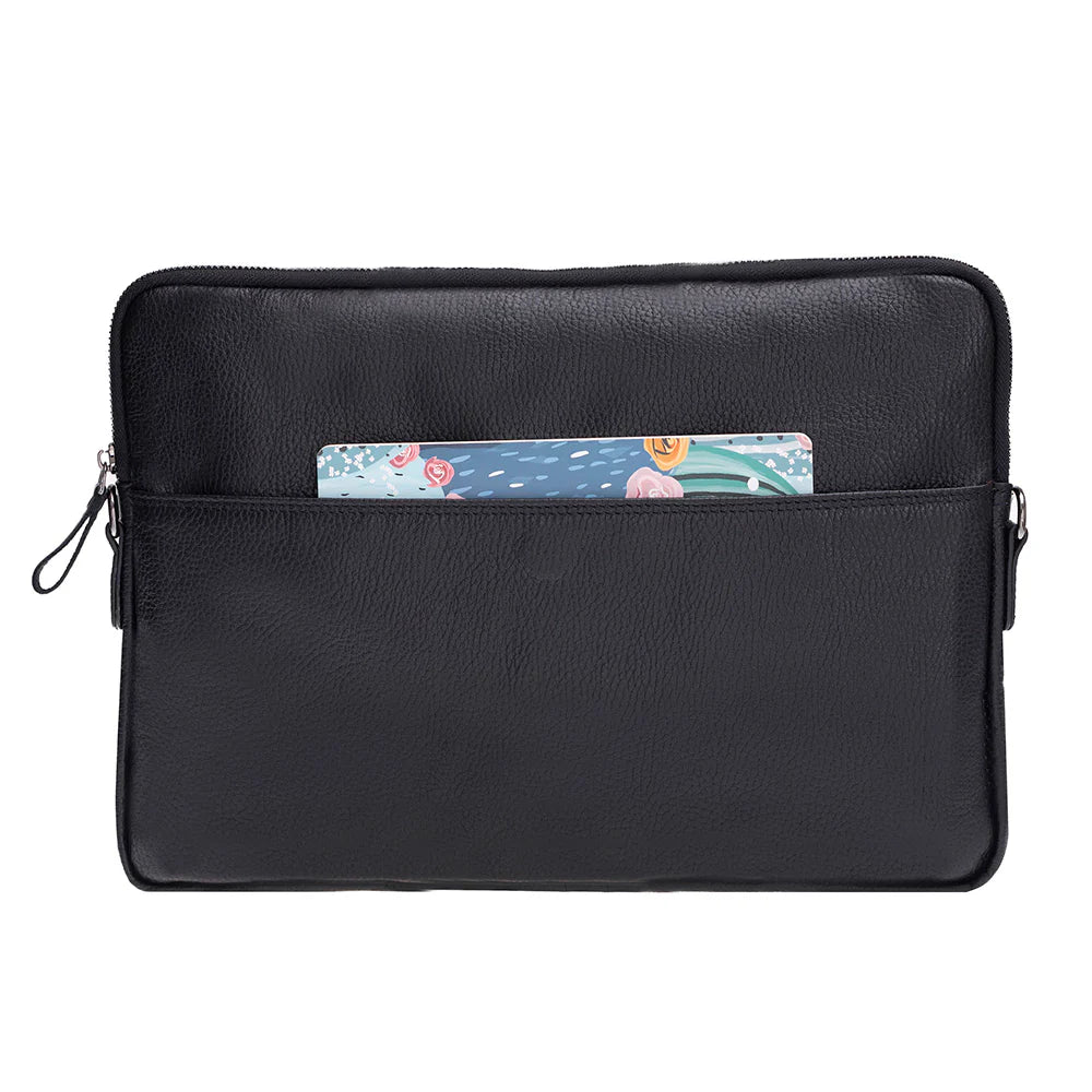 Leeds Slanke Leren Laptoptas / Tablethoes