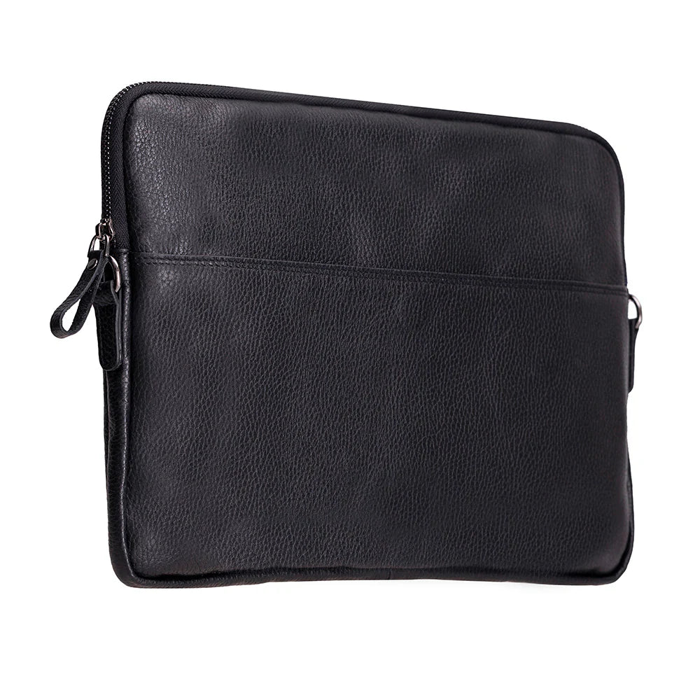 Leeds Slanke Leren Laptoptas / Tablethoes