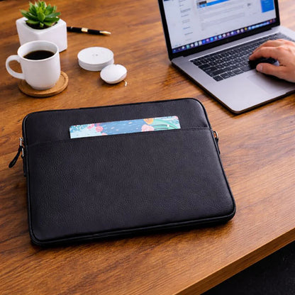 Leeds Slanke Leren Laptoptas / Tablethoes