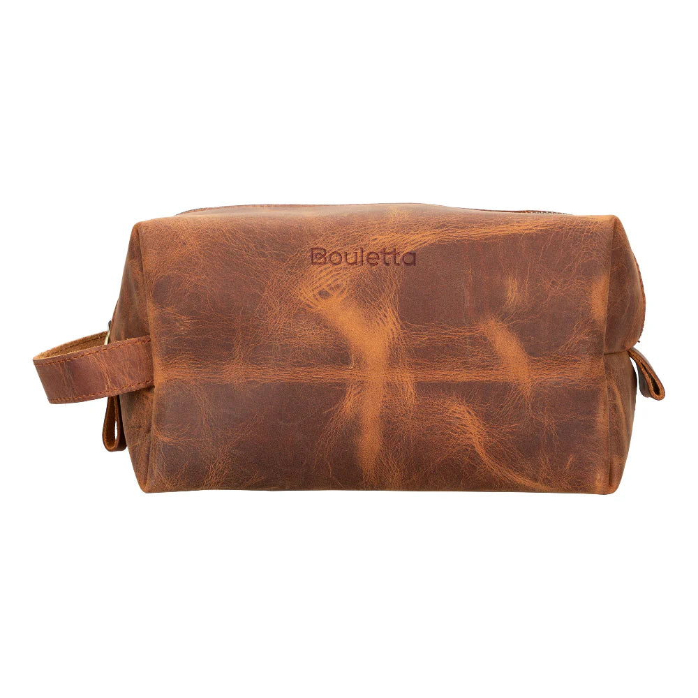 Eve Lederen Dopp Kit, Extra Groot