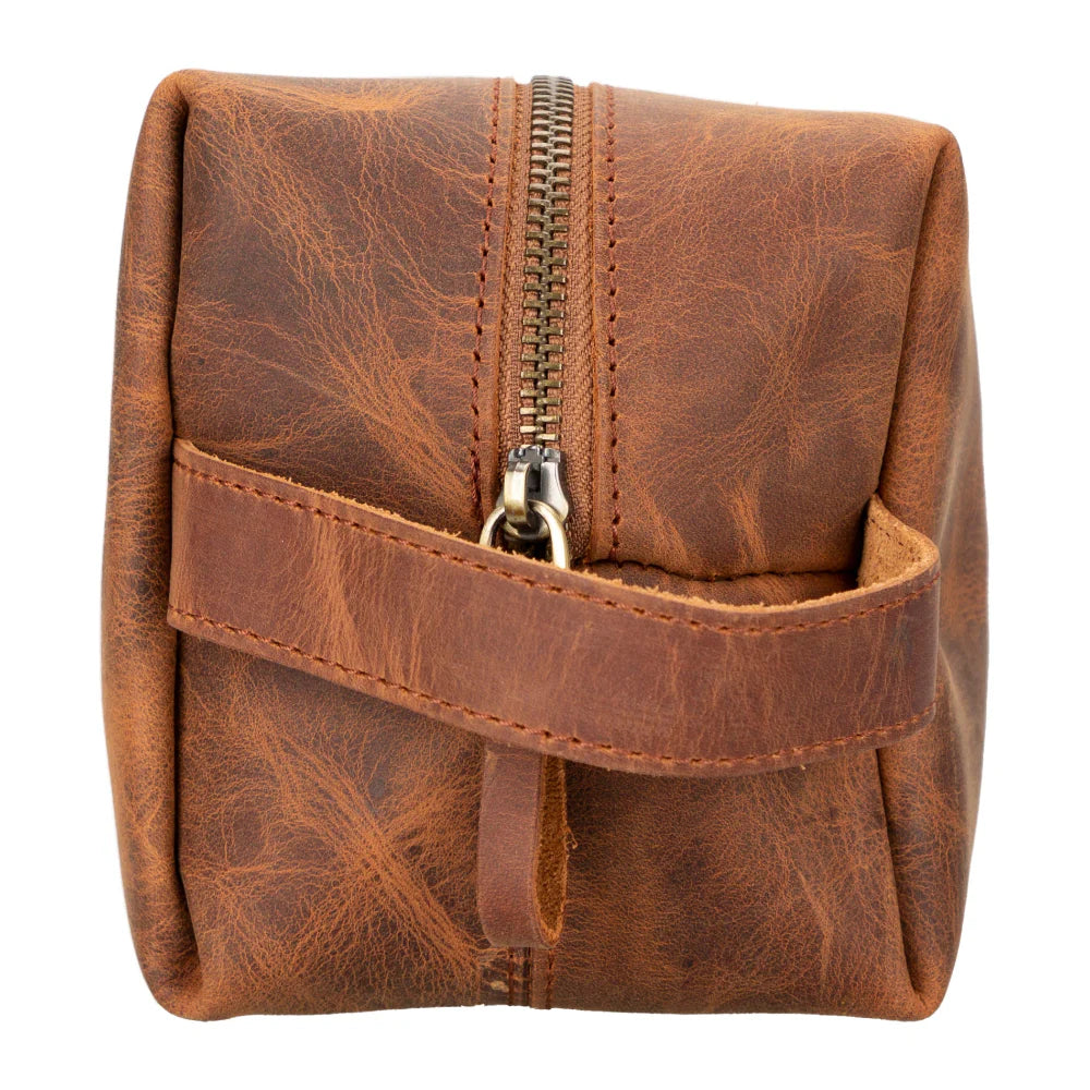 Eve Lederen Dopp Kit, Extra Groot