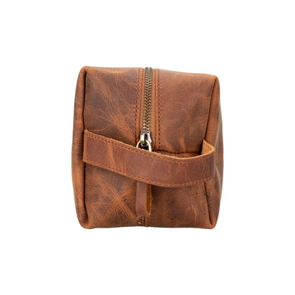 Eve Lederen Dopp Kit, Extra Groot