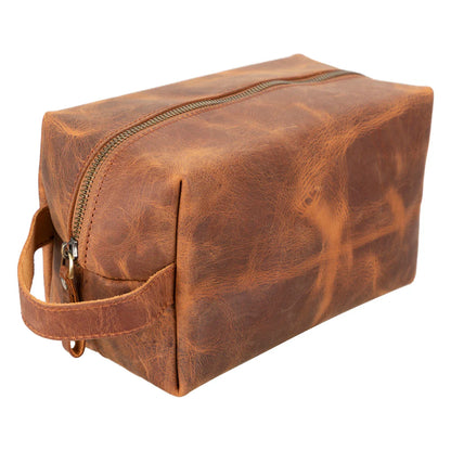 Eve Lederen Dopp Kit, Extra Groot