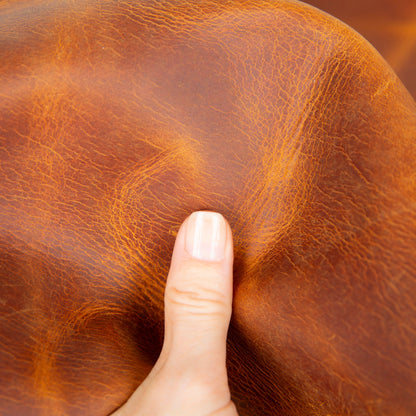 Punta leren pennenhoesje