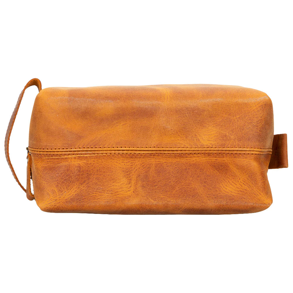 Eve Lederen Dopp Kit, Extra Groot