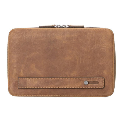 Leren Kabel Organizer voor Reizen