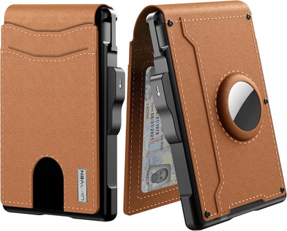 RFID-Portemonnee met Trackerhouder en Aluminium Etui