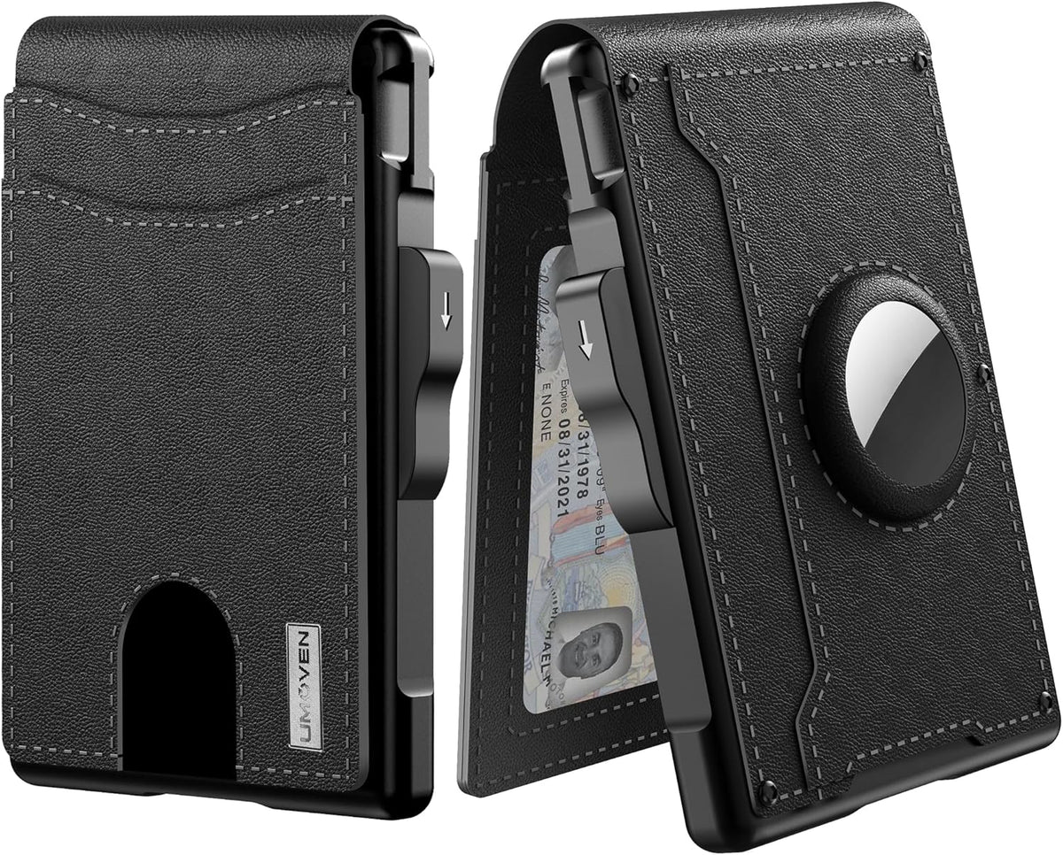 RFID-Portemonnee met Trackerhouder en Aluminium Etui