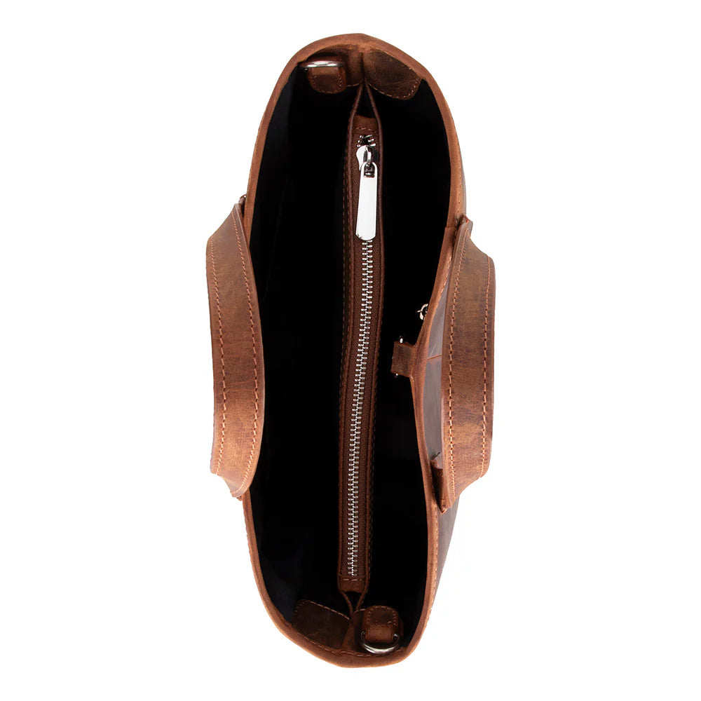 Valliro Leren Tote Tas