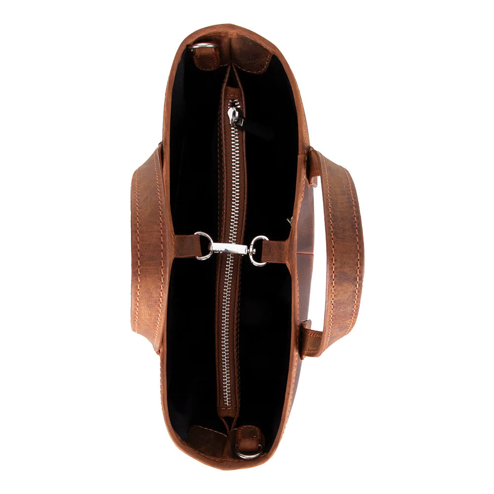 Valliro Leren Tote Tas