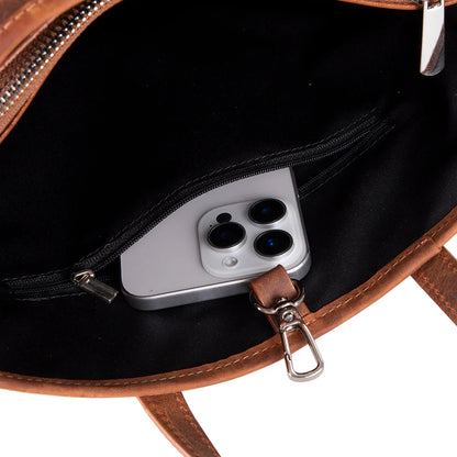 Valliro Leren Tote Tas