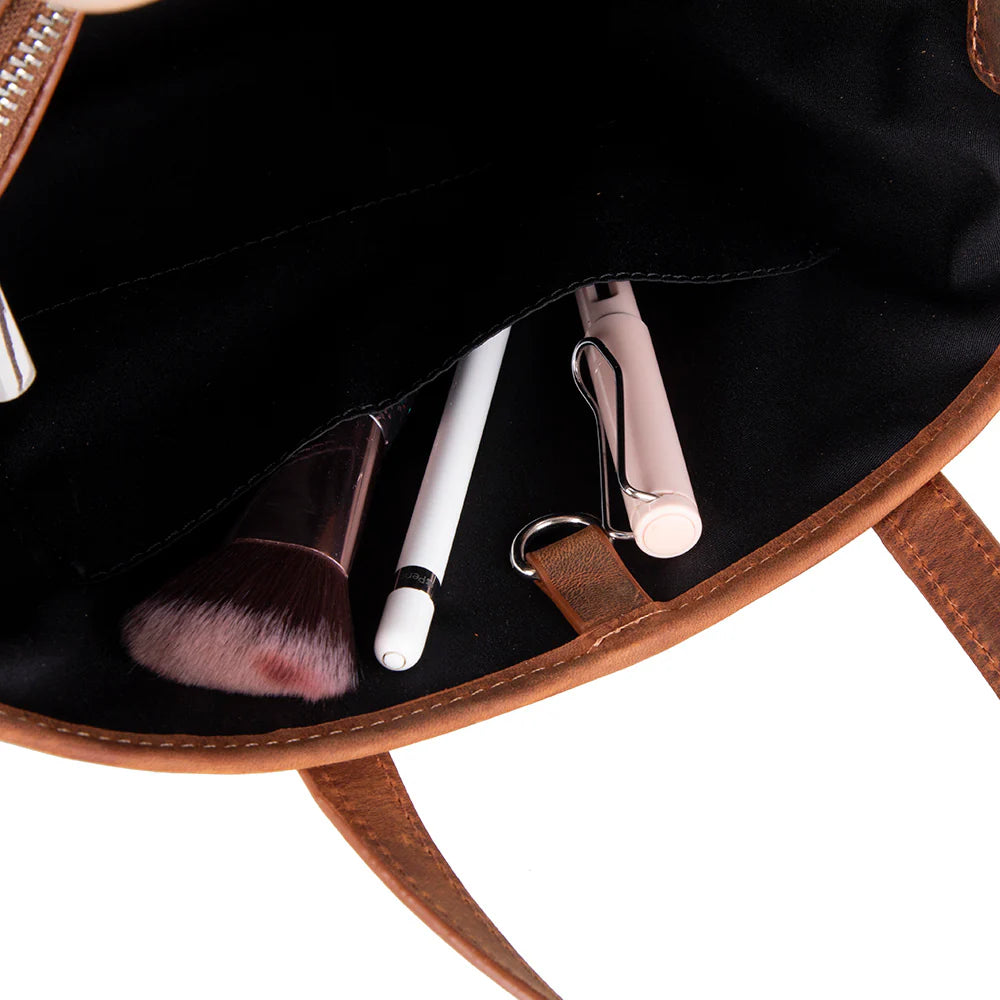 Valliro Leren Tote Tas