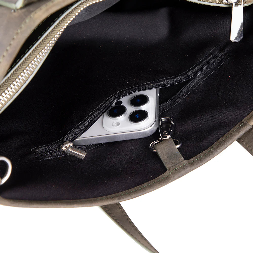 Valliro Leren Tote Tas