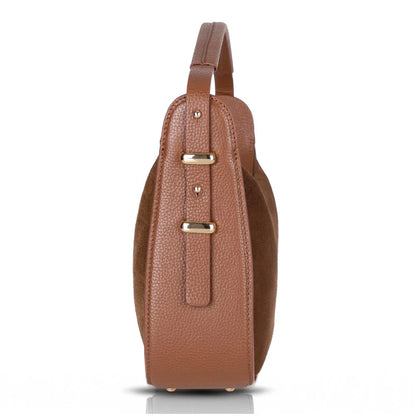 Dolcezza dames tas van suède leer