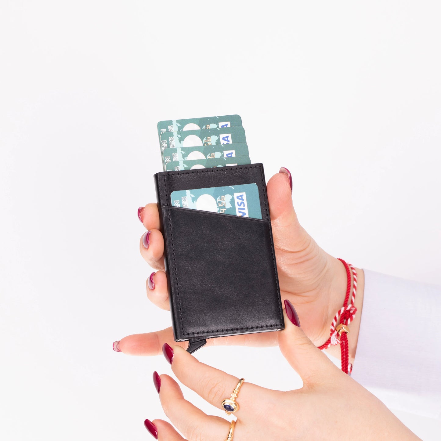 Torres Lederen Houder voor Opvouwbare Kaarten