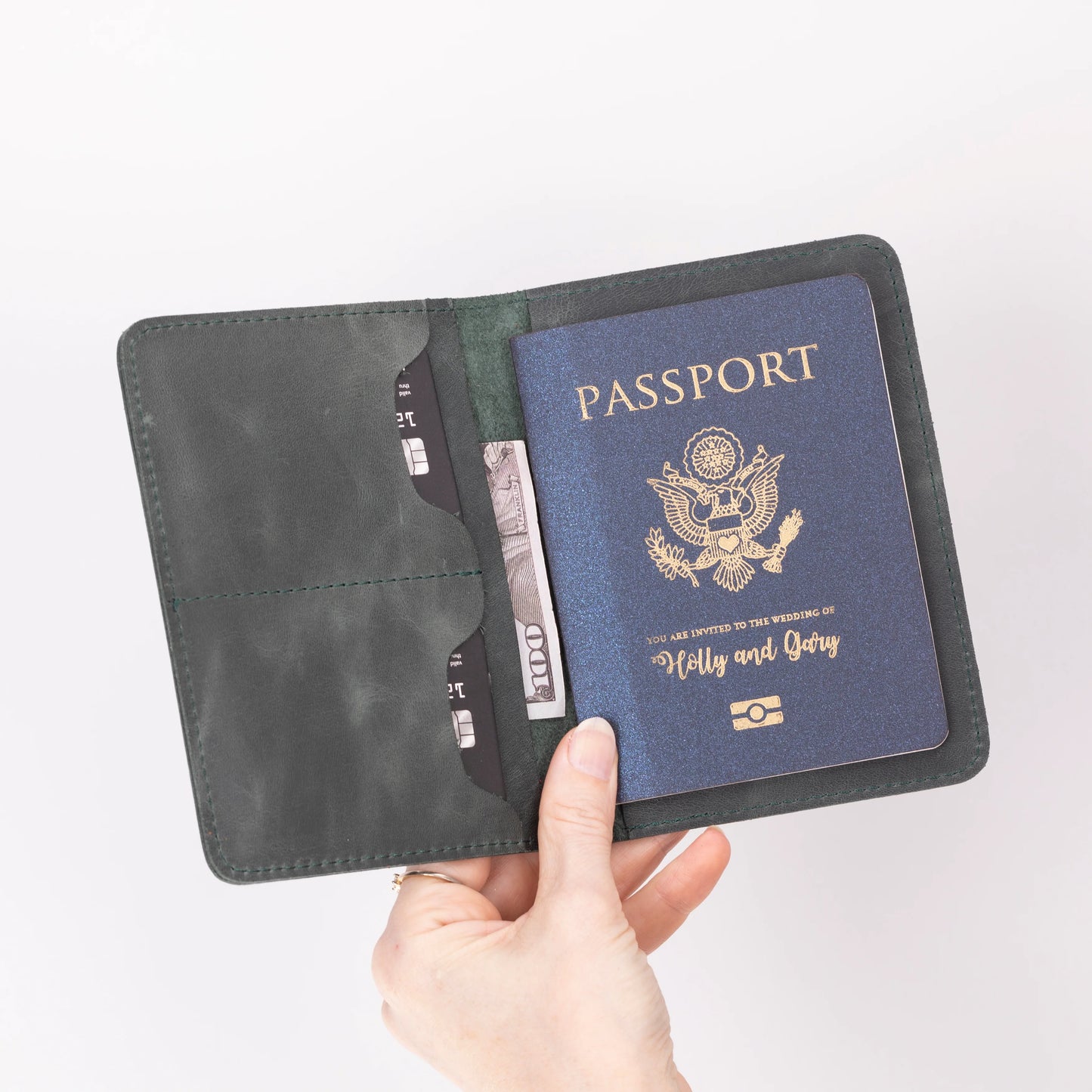 Viaggio leren paspoortportemonnee