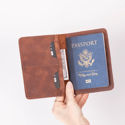 Viaggio leren paspoortportemonnee