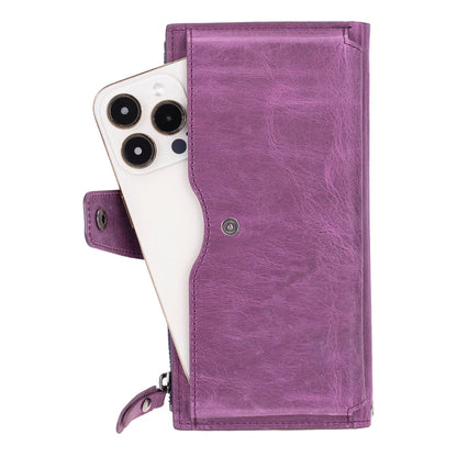 Lozan Hanger Leren Portemonnee