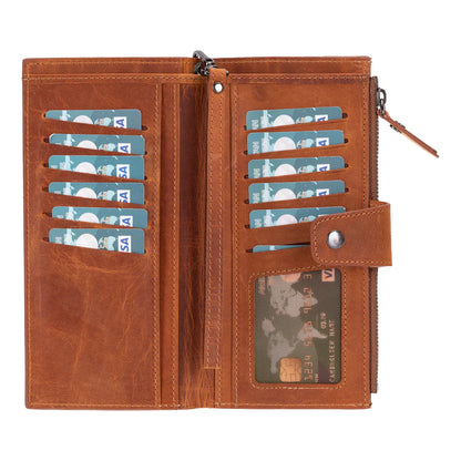 Lozan Hanger Leren Portemonnee