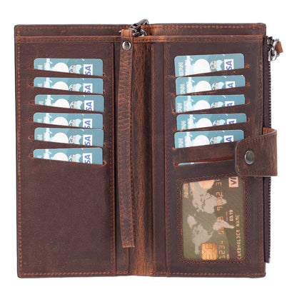 Lozan Hanger Leren Portemonnee