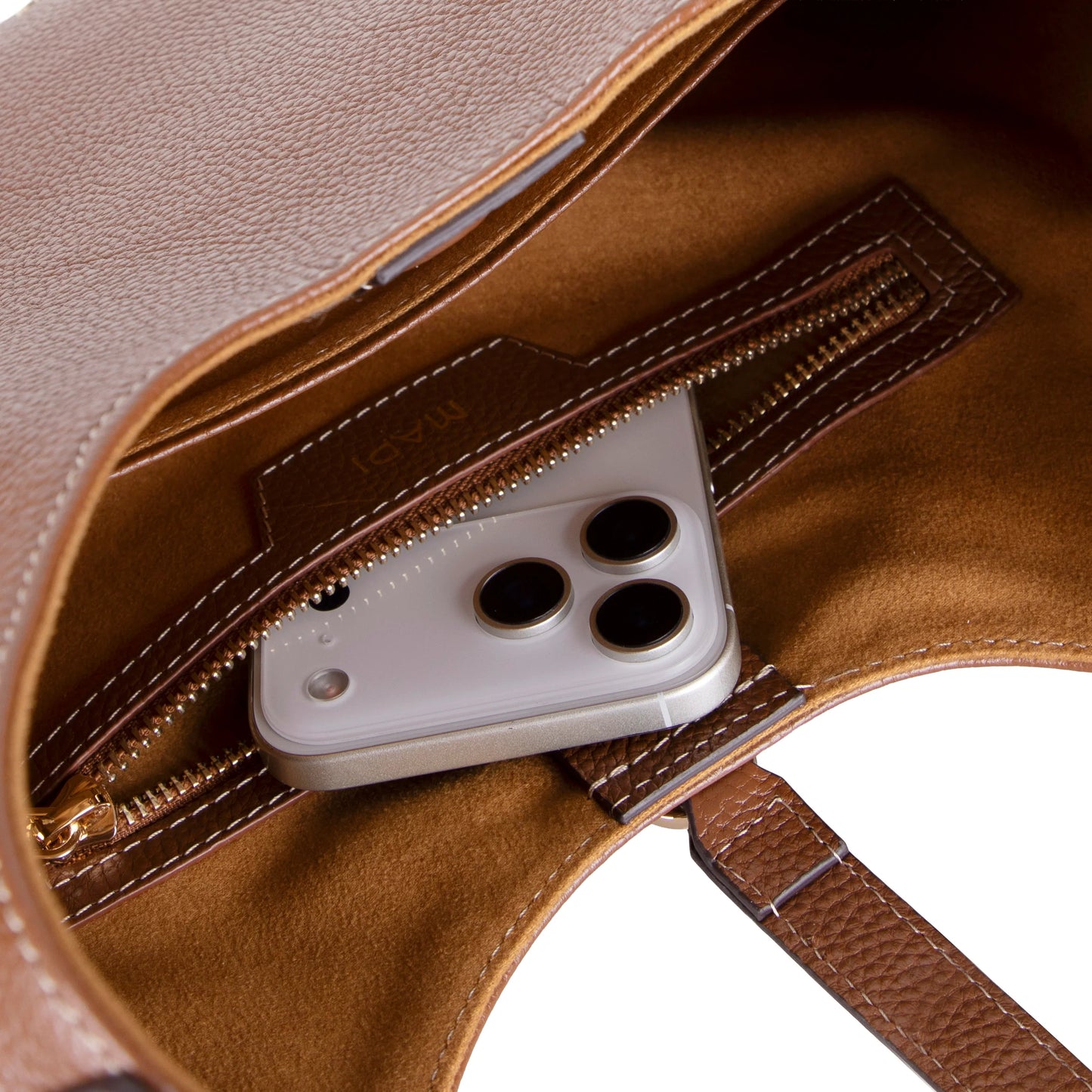 Rosa Dames Leren Tas