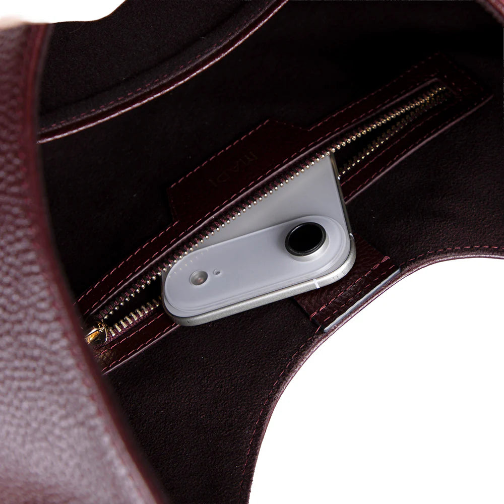 Rosa Dames Leren Tas