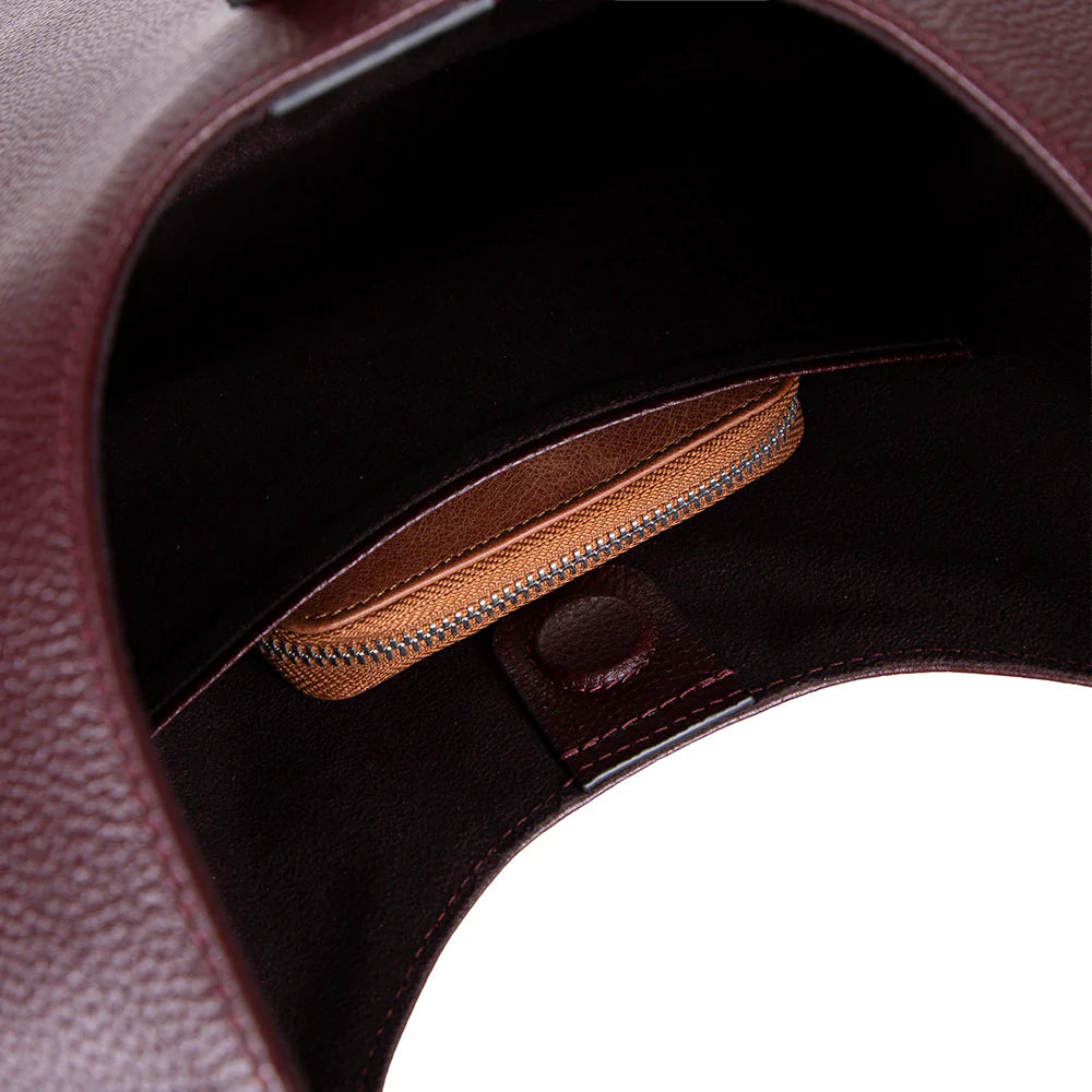 Rosa Dames Leren Tas