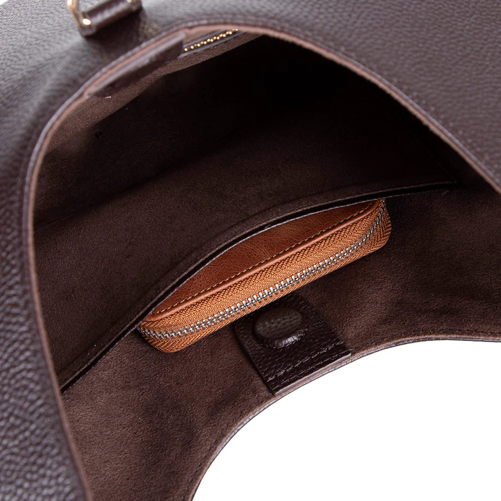 Rosa Dames Leren Tas