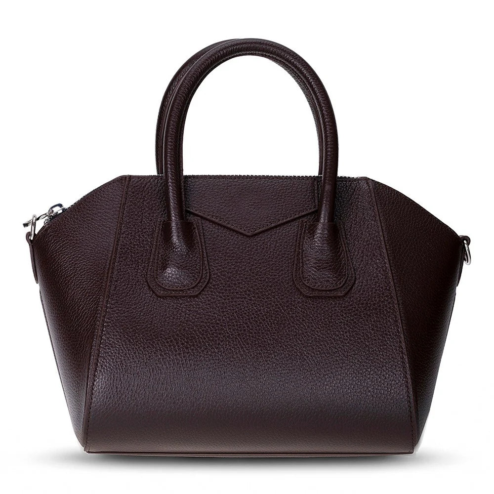 Lorenza leren damestas, middelgroot