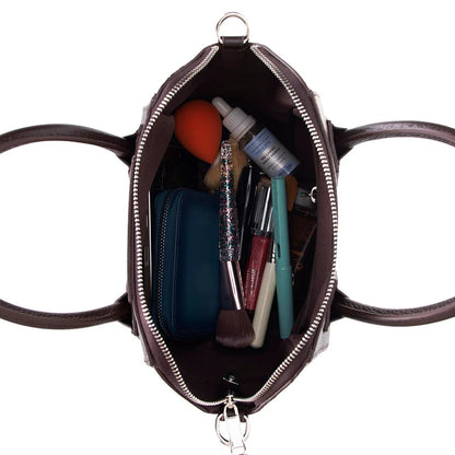 Lorenza leren damestas, middelgroot