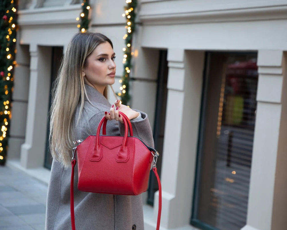 Leren Dameshandtas Lorenza, Klein