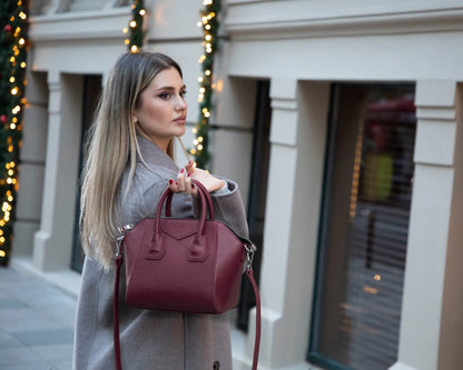 Leren Dameshandtas Lorenza, Klein