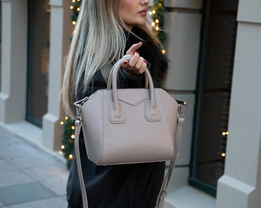 Leren Dameshandtas Lorenza, Klein