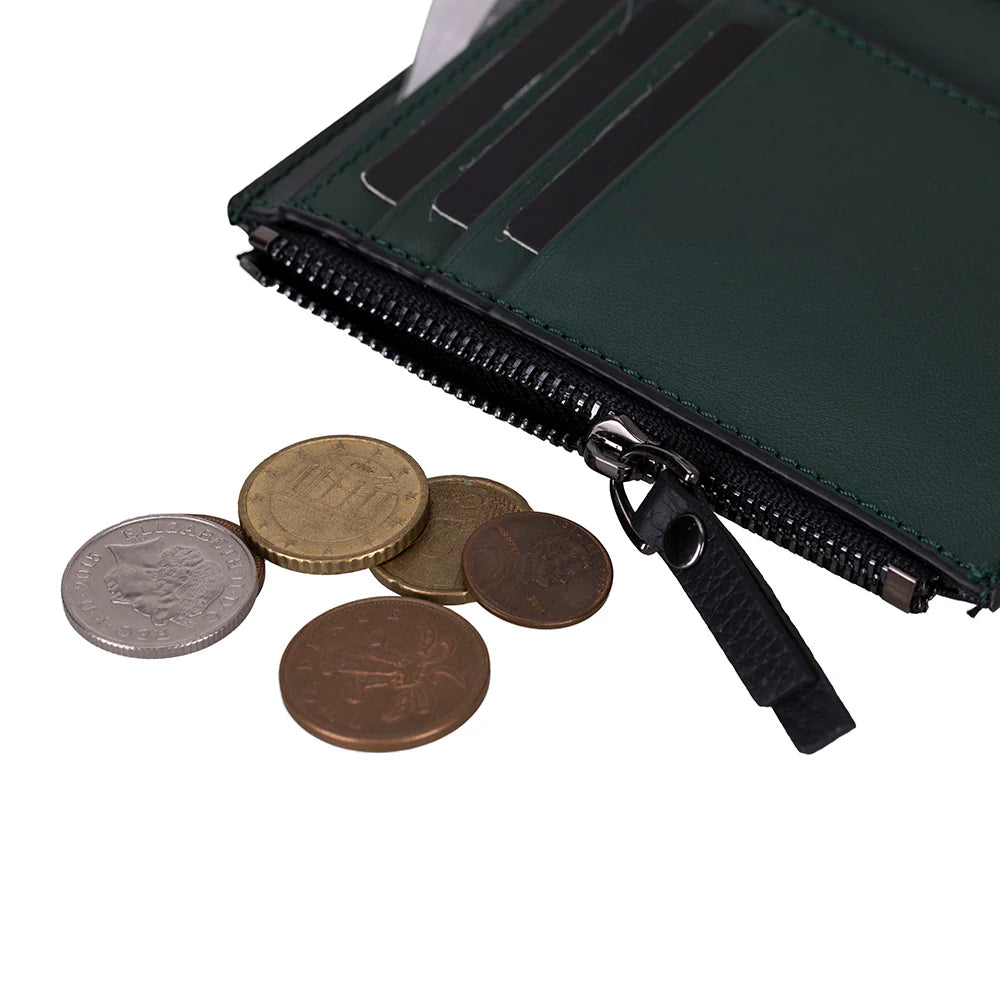 Elba leren damesportemonnee