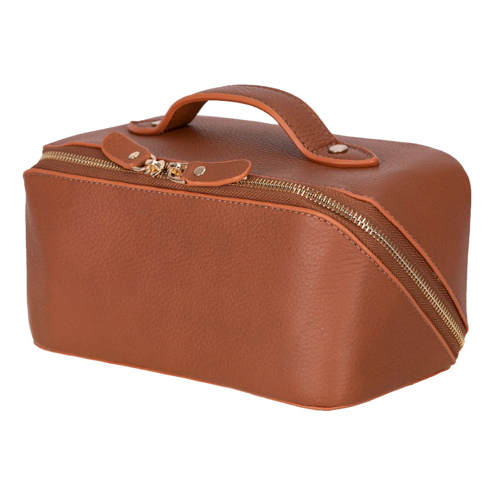 Ella leren make-uppotje