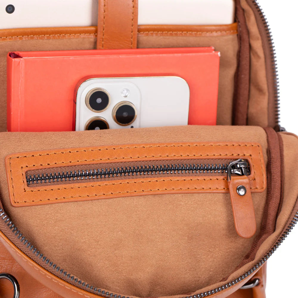 Blake leren crossbodytas