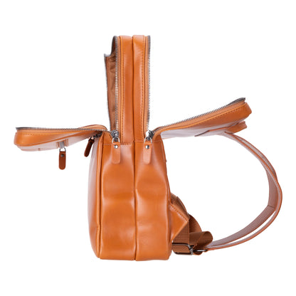 Verborgen Kasteel Leren Rugzak