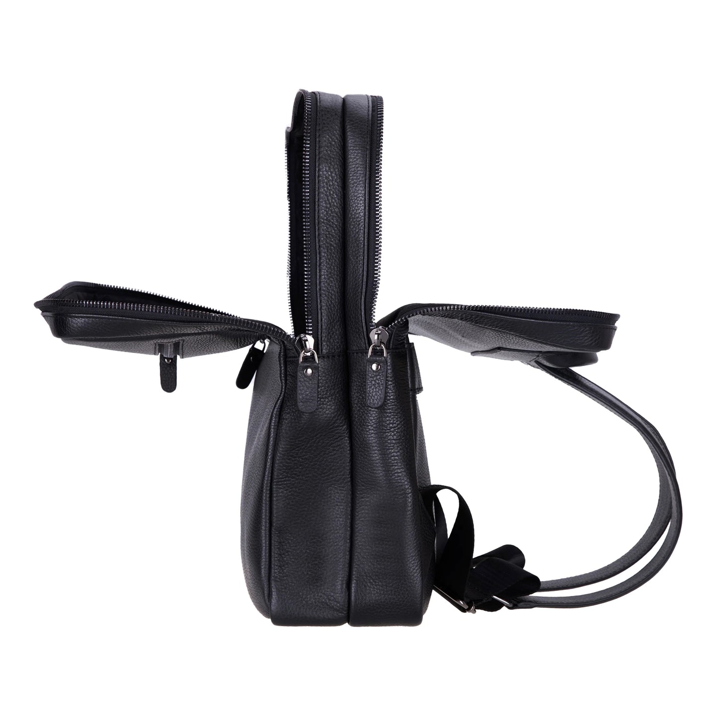 Verborgen Kasteel Leren Rugzak