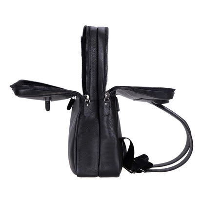 Verborgen Kasteel Leren Rugzak