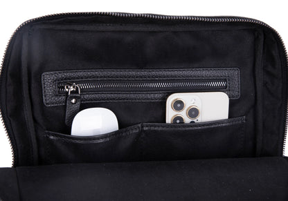 Verborgen Kasteel Leren Rugzak