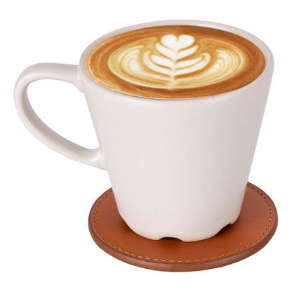 Divine Cup Lederen Onderzetter Set