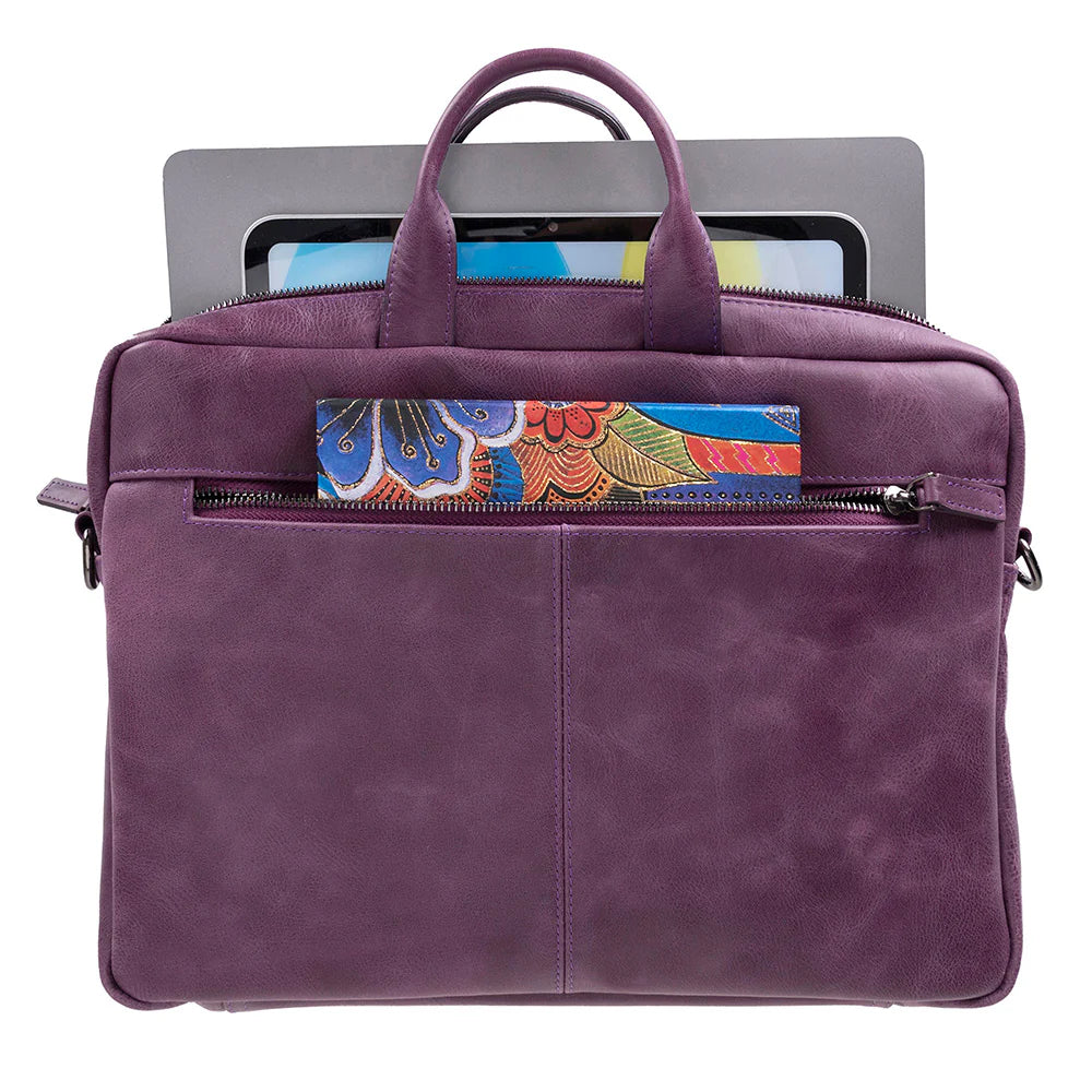 Apollo Geniun Leather Laptop Bag