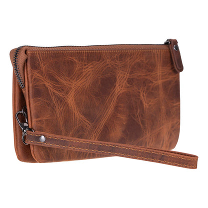 Majeste leren clutch tas