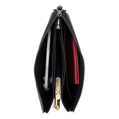 Majeste leren clutch tas