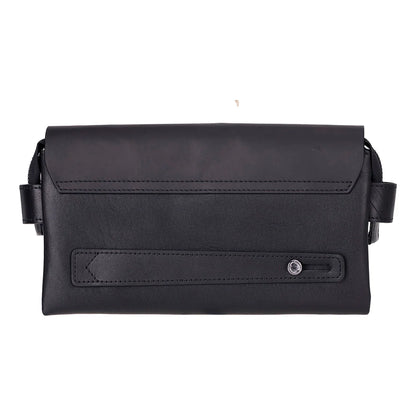 Prestige leren clutch tas