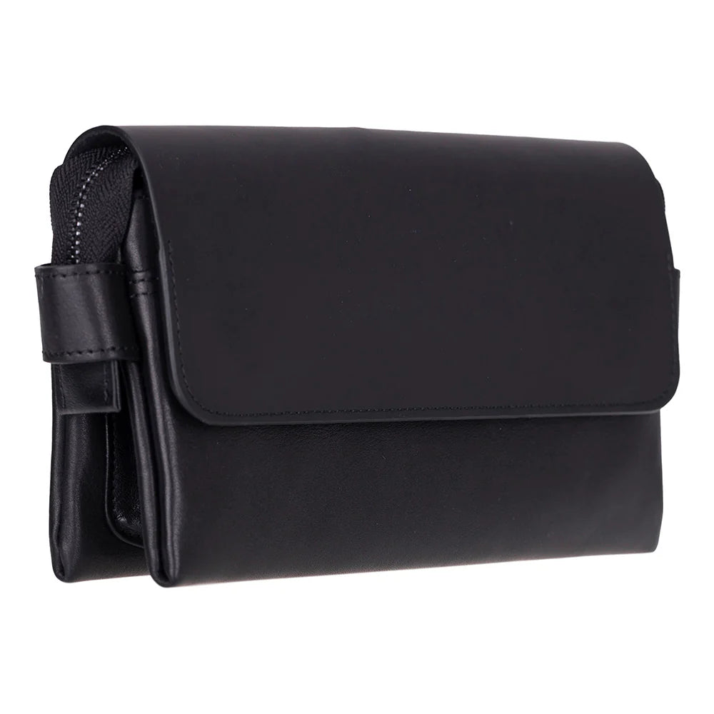 Prestige leren clutch tas