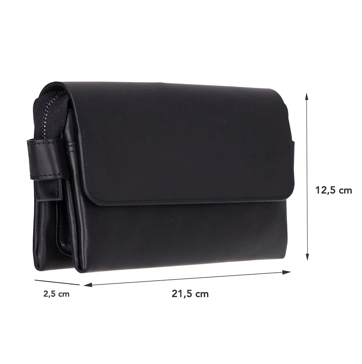 Prestige leren clutch tas