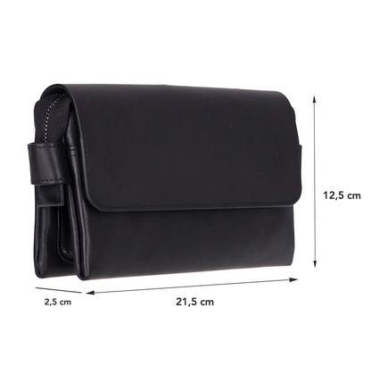 Prestige leren clutch tas