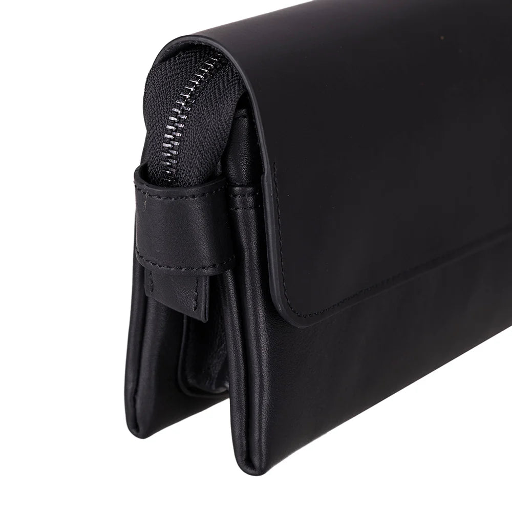 Prestige leren clutch tas